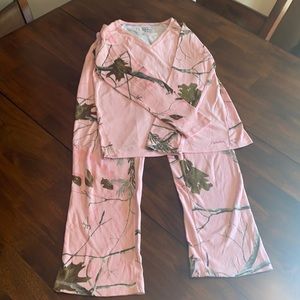 Pink camo pajamas